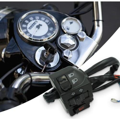 2Pcs ZH125 HJ-8 Motorcycle Turn Signal Handle Switch Set Motorbike Accessories