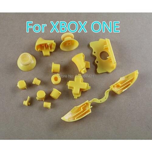 20sets/lot Colorful Full Set Bumpers Triggers Buttons Replacement For Xbox One Elite Controller D-pad LB RB LT RT Buttons Kit