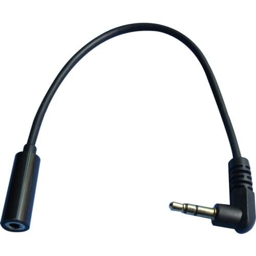 20cm 3.5mm Extension Audio Cable Male to Female Aux Cable Headphone Cable