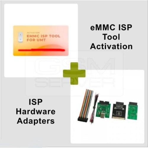 2021 NEW ORIGINAL UMT eMMC ISP Adapters Tool + UMT eMMC ISP Activation supports users to send online (efficient, no transporta