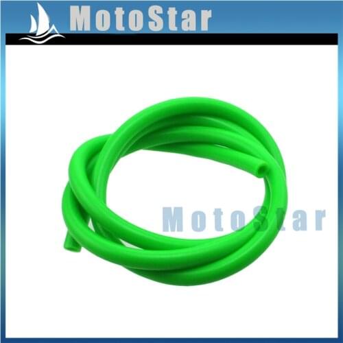 5mm Fuel Hose Line Green 1 Meter Tube For Pit Dirt Motor Bike ATV Quad 4 Wheeler Go Kart Buggy Motorcycle Motocross