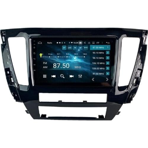 CarPlay & Android Auto DSP 1 DIN 9" PX6 Android 10 Car Radio DVD GPS Bluetooth 5.0 WIFI for Mitsubishi Pajero Sport Montero 2020