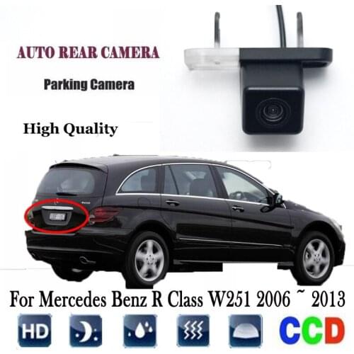 Car Rearview Reverse Camera For Mercedes Benz R Class W251 2006 ~ 2013 Backup Parking Rear View Camera / SONY HD CCD