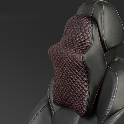Car Neck Pillow 3D Memory Foam Head Rest Adjustable Auto Headrest Pillow Travel Neck Cushion Cervical Pillows