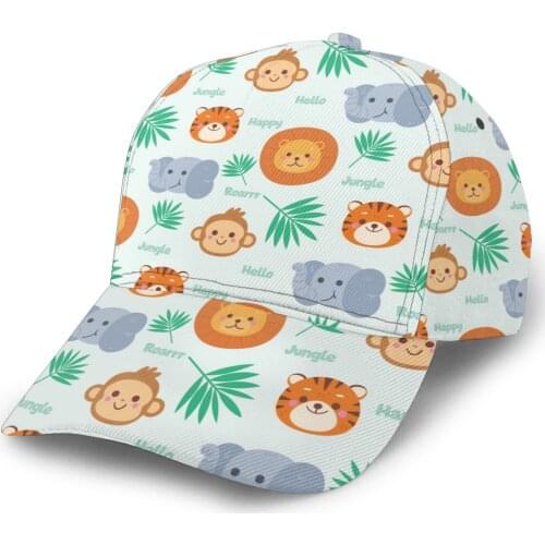 Funny Animals Baseball Cap women men snapback caps Classic Style hat Casual Sport Outdoor cap