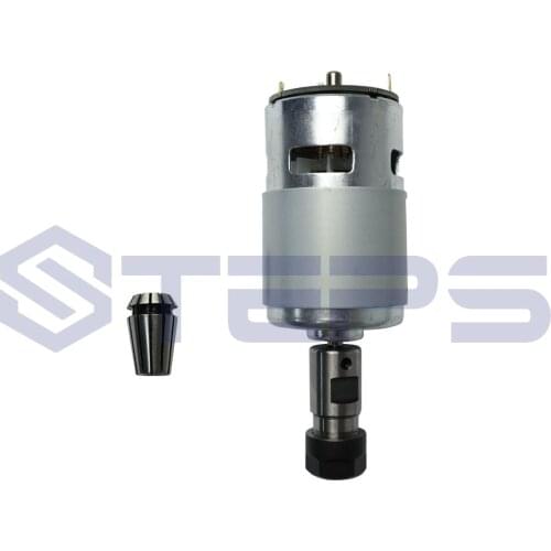 CNC Spindle Milling Motor with Φ1/8(3.175mm) ER11 Collet for Engraving Machine DC24V 9000RPM 12V 4500RPM