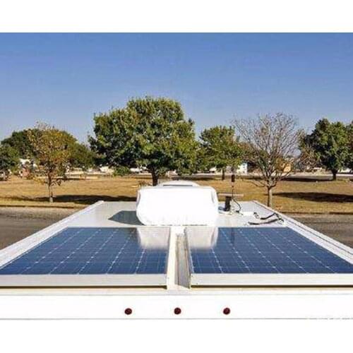 Solar Panel Kit 100w 200w 300w 400w 500W Solar Charge Controller 12v/24v 30A PWM Mount Solar Battery Charger Rv Caravan Car Fan