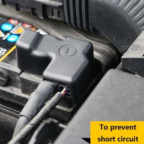 Non-flammable Plastic Negative Power Batteries Cover for Hyundai Tucson 2015 2016 Battery Protection Cover for Tucson 2017 1XCF