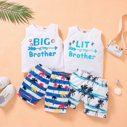 Summer New Design For Newborn 2021 New Baby Boy Clothing Sets Children Handsome Outfits Kids Clothing Sets
