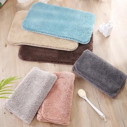 High hair thickening mat carpet entry door mat bathroom Kitchen Living room mat absorbent Anti-slip 40x60cm