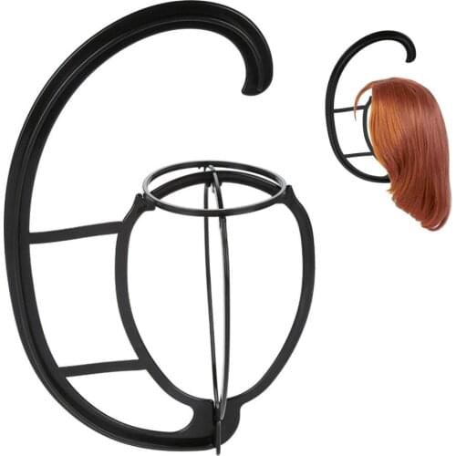 Hanging Wig Stand Portable Plastic DIY Hats Hanger Por Detachable Display Hair Dryer Tool For Long & Short Wigs