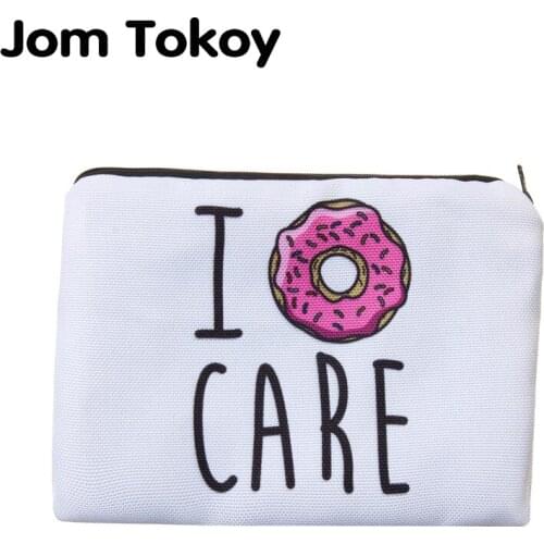 Jom Tokoy Portable Type Make up Bags Cosmetic Case Maleta de Maquiagem Bags Storage Travel Makeup Bag Brand Pencil case