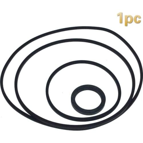 1pc 1.2mm/1.5mm width transmission rubber drive belt for walkman repeater cassette deck counter audio tape recorder