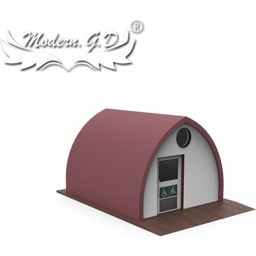 Prefab dome house and Geodesic building prefabricated for vacation B&B （20.5square meters