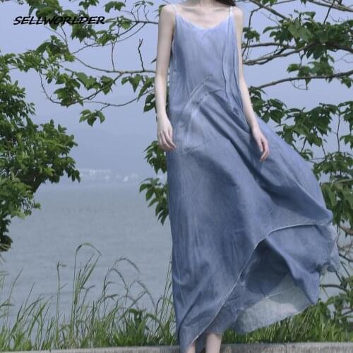 Однотонные летние платья SELLWORLDER China At AliExpress