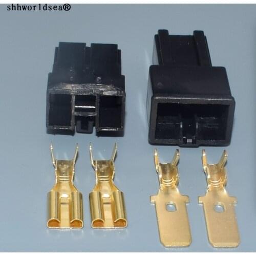 Shhworldsea 1set 2 Pin/Way Female Male Auto Connector Battery Speaker Big Current Plug 7.8 Series Modified For Toyota Map Sensor
