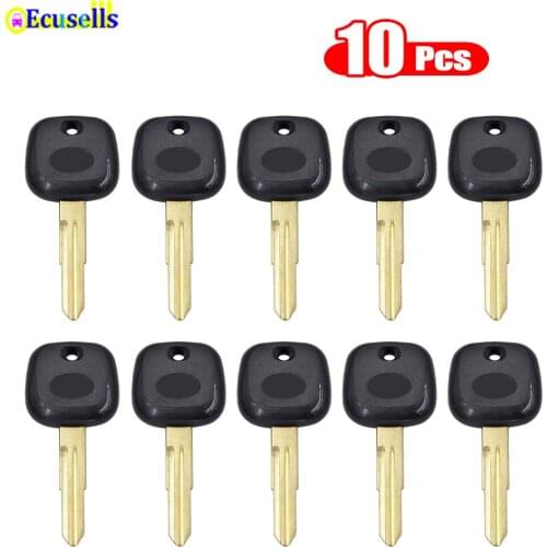 10Pcs/Lot Transponder Key Shell Case Fob for Daihatsu Charade Cuore Esse Materia Mira Sirion Terios Move Naked Trevis YRV TOY41R