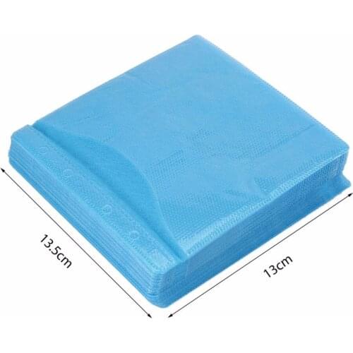 100Pcs CD DVD Double Sided Cover Storage Case PP Bag Sleeve Envelope Provide Storage & Protection for Your CD & DVD