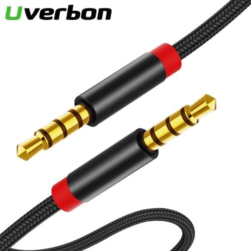 3.5mm Jack AUX Audio Cable With Microphone Audio Speaker Cable Male To Male Headphones For Car AUX Cord Phone For Xiaomi redmi