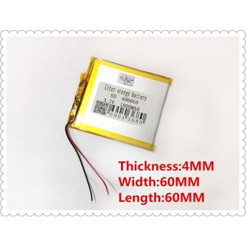 3.7v 406060 405757 1800mah is available for the aino V8000HDV lithium battery Prology-imap-5100