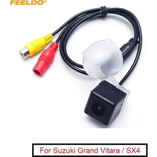 FEELDO 1Set Water-proof Car Rearview camera For Suzuki Grand Vitara / SX4 Hatchback /Jimny Parking Camera #AM1556