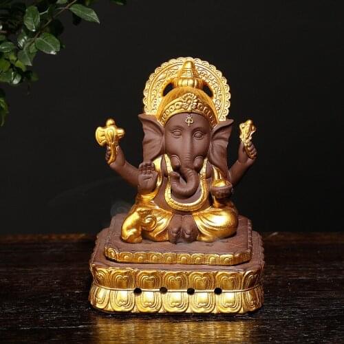 Indian Elephant Incense Coil Burner Home Decorations