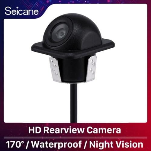 Seicane Car Parking Assistance system 170 Degree Hi-definition Color Wide Angle Reversing Camera With Waterproof Night Vision