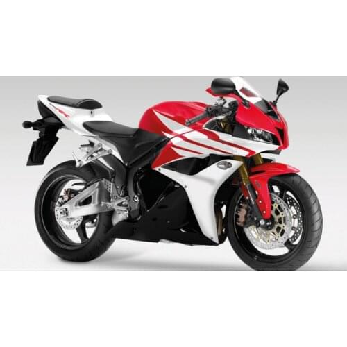 Injection Fairing kit for HONDA CBR600RR F5 07 08 CBR 600 RR CBR 600RR CBR600 2007 2008 Red white Fairings set+gifts HJ28