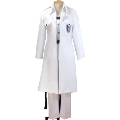 2019 Attack on Titan (Shingeki no Kyojin) The Recon Corp Wings of Counterattack Online Hanji Zoe Cosplay Costume