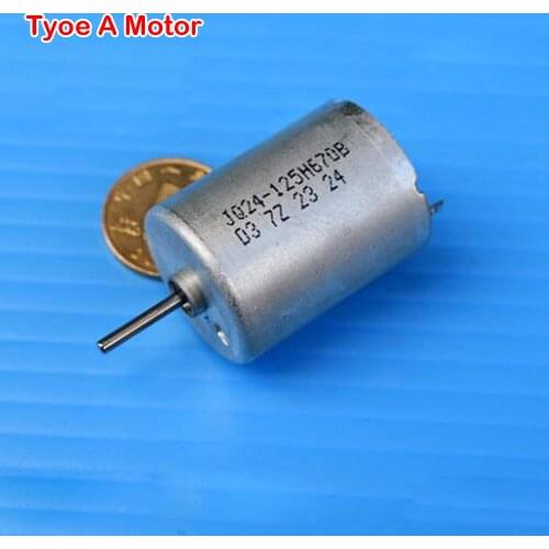 Mini 370 Motor Small 24mm Round Motor DC 12V 15V 24V Precious Metal Brush Motor Mute Precision Motor Auto Parts Car AV Equipment