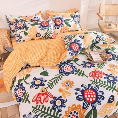 4-Piece Gift Set Home Textiles And Brushed Four-Piece Set 1.5 Meters 1.8 Meters Student Daily Necessities