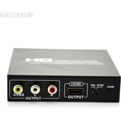 2017 new conversor hdmi para audio e video zoom function support HDCP Free shipping