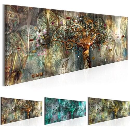 Full Diamond Painting Abstract Life Tree Large Mosaic Cross Stitch Kits 5D Diamond Embroidery Diy Square /Round Drill Money Tree