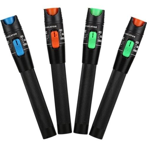 Pen Type Red Light Source 30MW/20MW/10MW/5KM Visual Fault Locator Fiber Optic Cable Tester 1-5km 10km 20km 30Km Range VFL tools