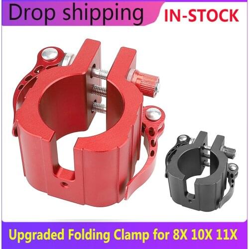 Upgraded Folding Clamp For Dualtron DT3 Spider Thunder 8X 10X 11X SPEEDUAL Series Rugged Lock Vertical Rod Vertical Clamp