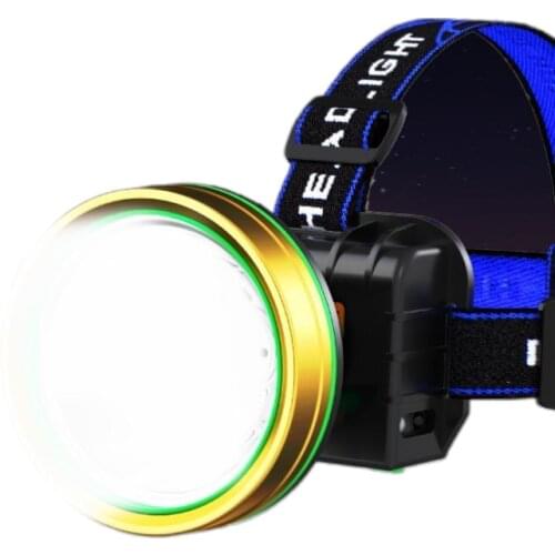 Led headlight glare head-mounted ultra-bright high-power rechargeable lithium battery cell phone charger combo