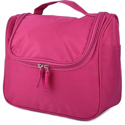 Multifunctional Hanging Toiletry Bag Travel Organizer for Cosmetics Bag Necessary Cosmetic Waterproof Make-Up Pouch Zipper Bag