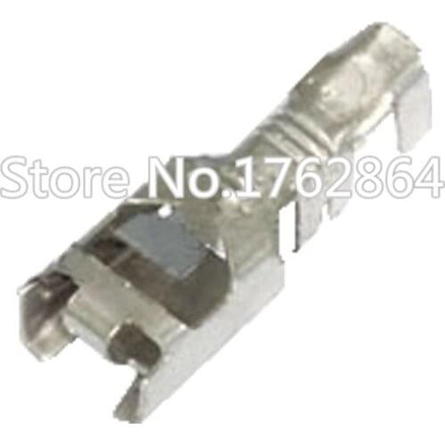 100 PCS 6.3 series automotive connector connector wiring copper terminal tinned DJ629-E6.3B socket plug