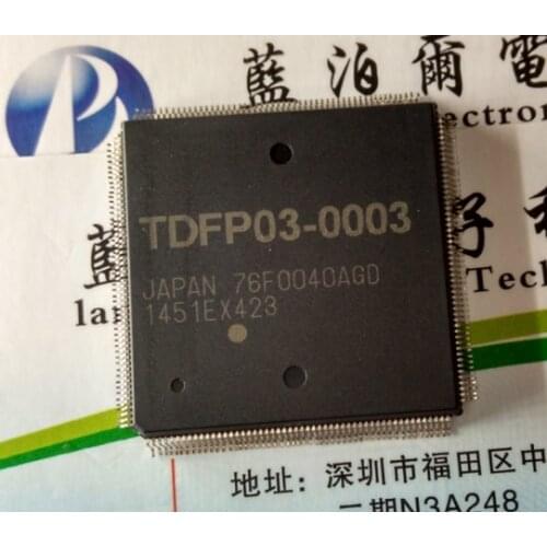 2pcs/lot TDFP03-0003 76F0040AGD QFP 100% New Original