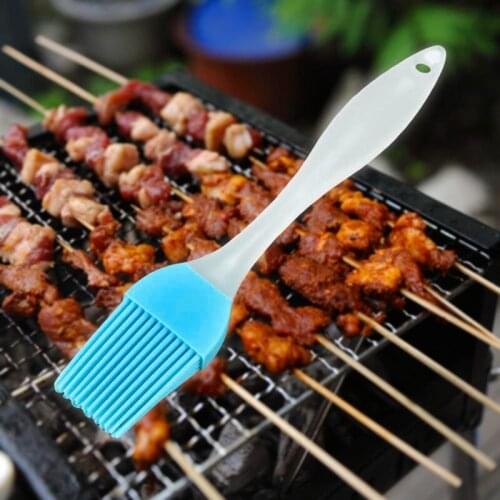 2pcs Silicone Baking Brush BBQ Oil Brushes for Cake Butter Bread Pastry Cook Barbecue BBQ Oil Brushes Kitchen Baking Bakeware