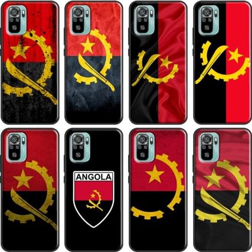 Angola flag For Xiaomi Redmi Note 9 8 Pro 8T 9S 7 6 K40 10 Pro Case For Redmi 9A 8A 7A 9T 9C 9 Coque