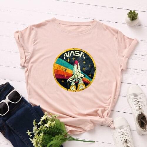 New Print T Shirt Summer Women Cotton O Neck Short Sleeve TShirt Tops T Shirts Women Clothing