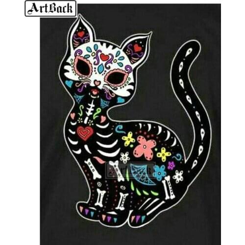 Full square drill 5d diy diamond painting cat picture diamond embroidery 3d diamond mosaic sewing artwork gift ARD396