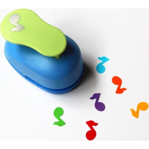 Music 15mm 5/8'' paper punch shapes craft punch diy puncher paper cutter scrapbooking punches scrapbook S29872