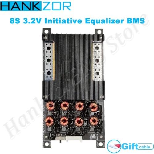 Hankzor Wholesale 8S 3.2V Initiative Equalization Integrated Bms Module with Stable Heat Dissipation Balance Repair