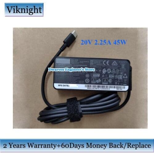 Genuine ADLX45YCCA 20V 2.25A 45W Power Supply For LENOVO THINKPAD X270 20HM X570 20HN X570 20K6 01FR024 00HM665 A045R031L