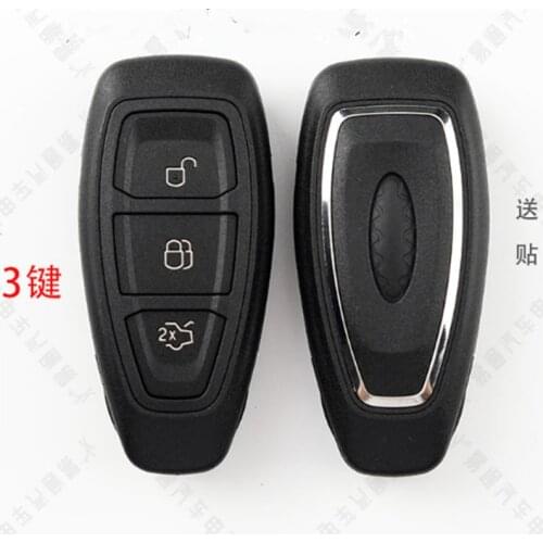 DAKATU 3 Buttons Smart Key Shell Cover Fob For Ford Mondeo Winning Kuga Fiesta Focus Titanium Car Key Case HU101 Blade