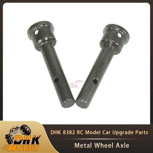 RC Car Parts DHK Hobby 8384 8382 Racing Bigfoot Cars Genuine Accessories Metal Axle 8381-708 Upgrade Accessories Wheel Axle