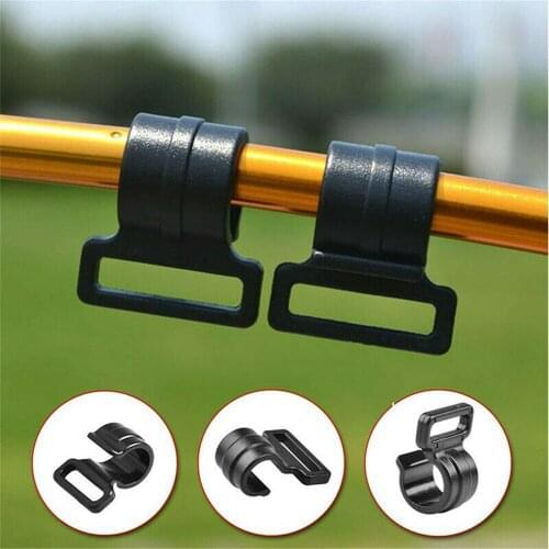 10pcs Tent Hooks Camping Caravan Awning Tent Wind Rope Clamp Tent Clip Outdoor Camping Tent Windproof Accessories