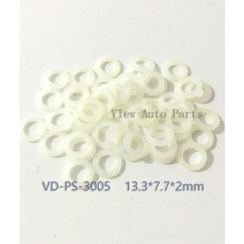 500pcs Fuel injector Plastic Part Spacer Seal Fit for Audi A4 S4 TT 1.8L Fuel Injector Repair Kits 13.3*7.7*2mm VD-PS-3005
